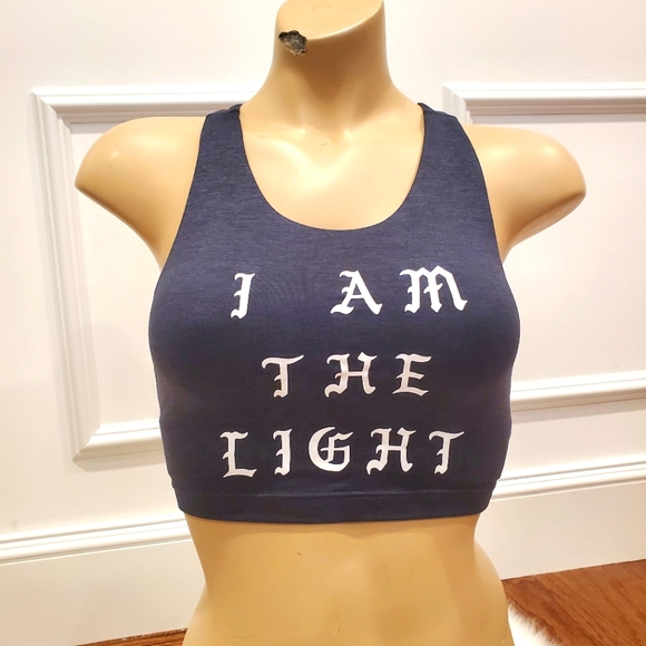 Spiritual Gangster Tops - Spiritual Gangster xs crop shelf bra top